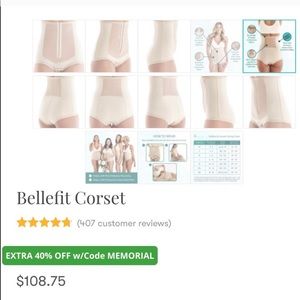 Bellefit corset bundle